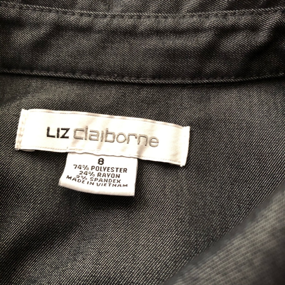 🦃 2/$20 🦃 |Liz Claiborne size 8 A-line dress - Picture 2 of 2